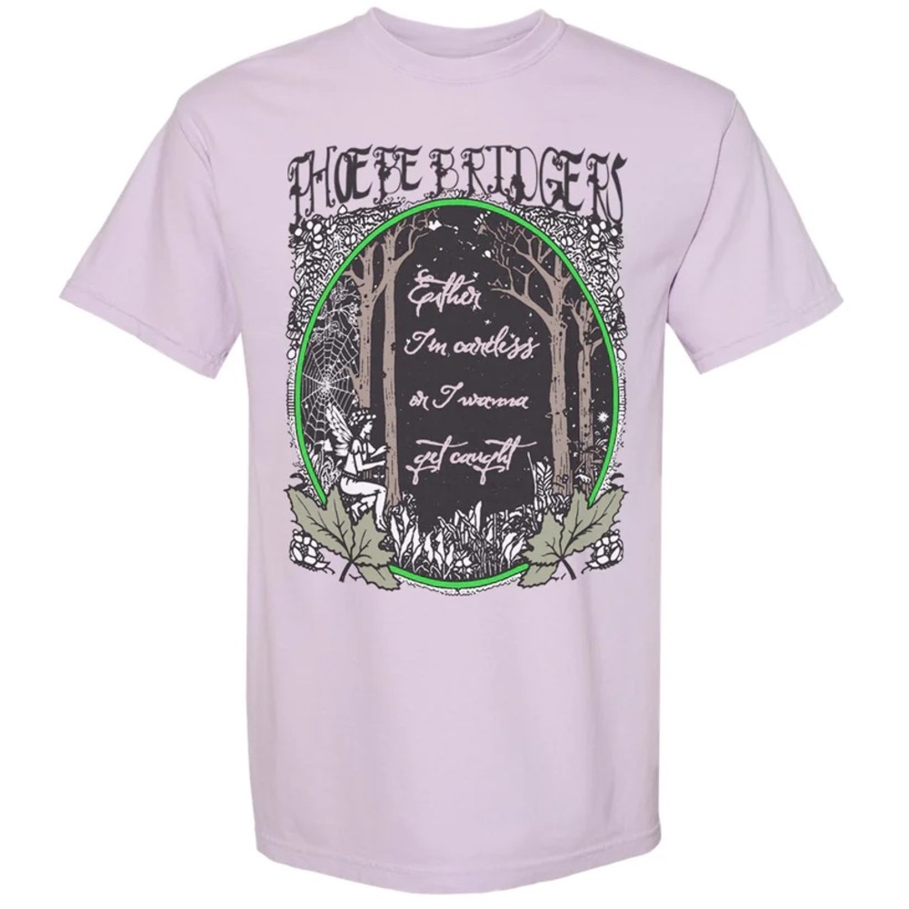 Phoebe Bridgers Fairy tour t-shirt